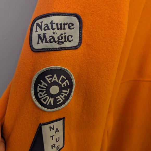 Men's Fleece North Face Hoodie Size L - Picture 4 of 4